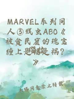 MARVEL系列同人③賤蟲ABO《被貧民窟的瑰寶纏上是福是禍？》