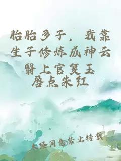 胎胎多子,我靠生子修煉成神云翳上官復(fù)玉